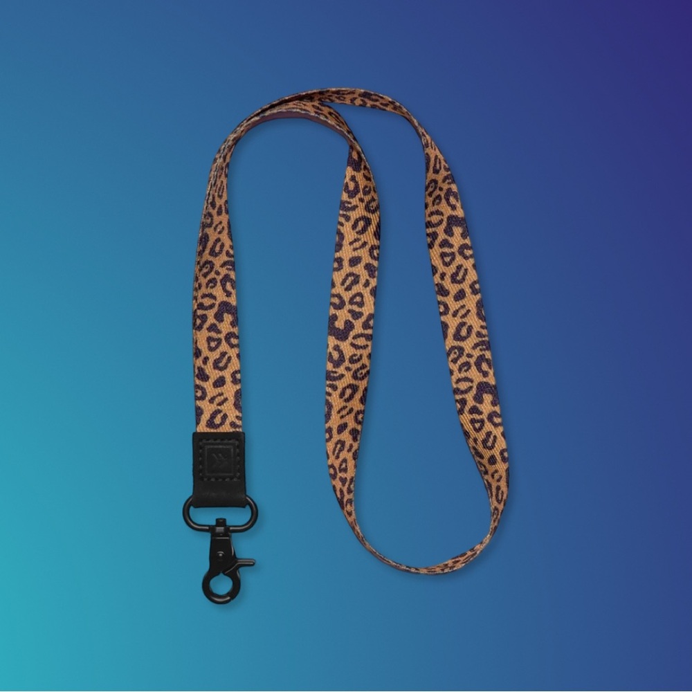 Thread brand neck lanyard
